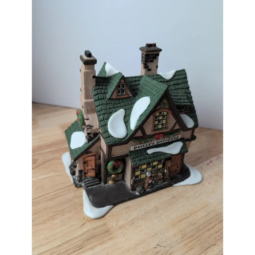 Department 56 Quilly's Antiques Dickens' Village Series Lighted House #58348